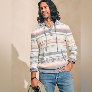 Faherty Cove Sweater Hoodie